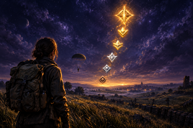 PUBG Ranks Explained: Every Tier, RP and How Survivor Works: illustration for the Boosting Games guide