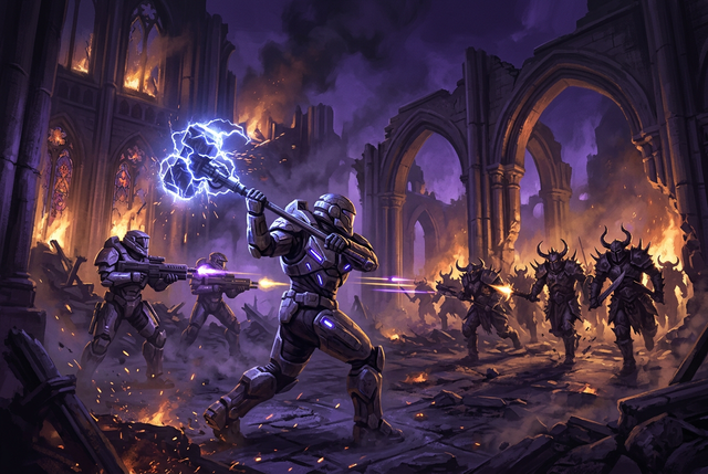 Space Marine 2 Guide 2026: Crucible, Absolute and Class Leveling: illustration for the Boosting Games guide
