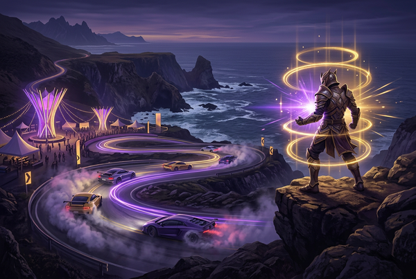Original artwork for Forza Horizon 6 leveling and battle pass services at Boosting Games