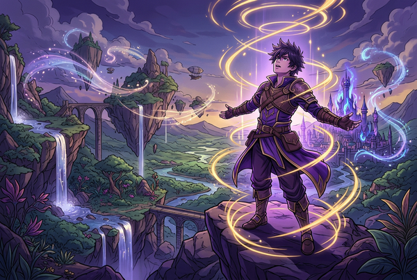 Original artwork for Genshin Impact leveling and battle pass services at Boosting Games