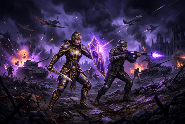 Original artwork for War Thunder duo with a pro services at Boosting Games