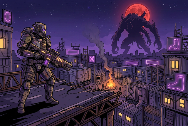 Fallout 76 SCORE Season Rank Boost from Boosting Games, original artwork