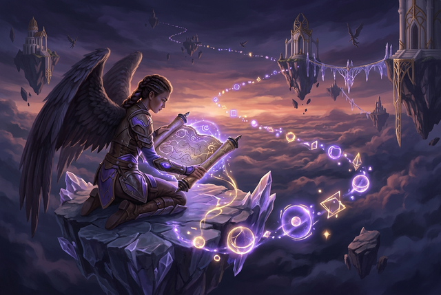 Original artwork for AION 2 quests and campaign services at Boosting Games
