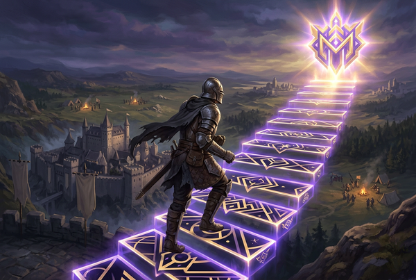 Original artwork for Albion Online rank boost services at Boosting Games