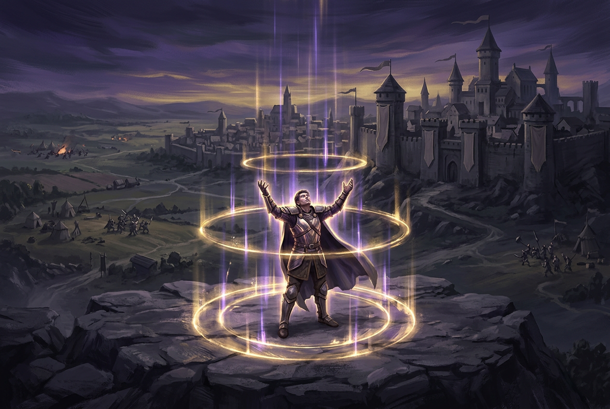 Original artwork for Albion Online leveling and battle pass services at Boosting Games
