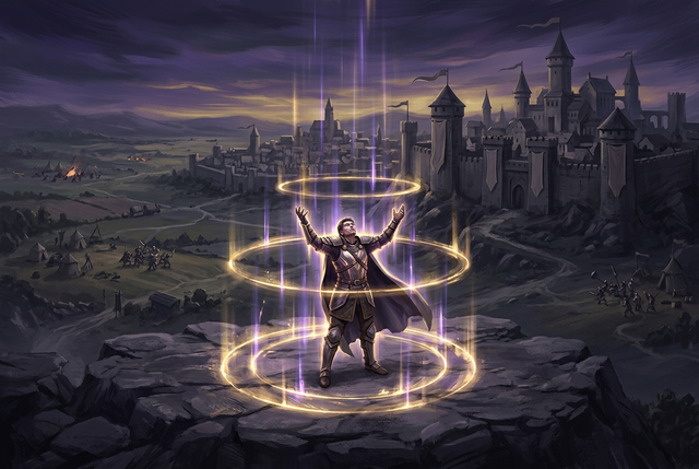 Original artwork for Albion Online leveling and battle pass services at Boosting Games