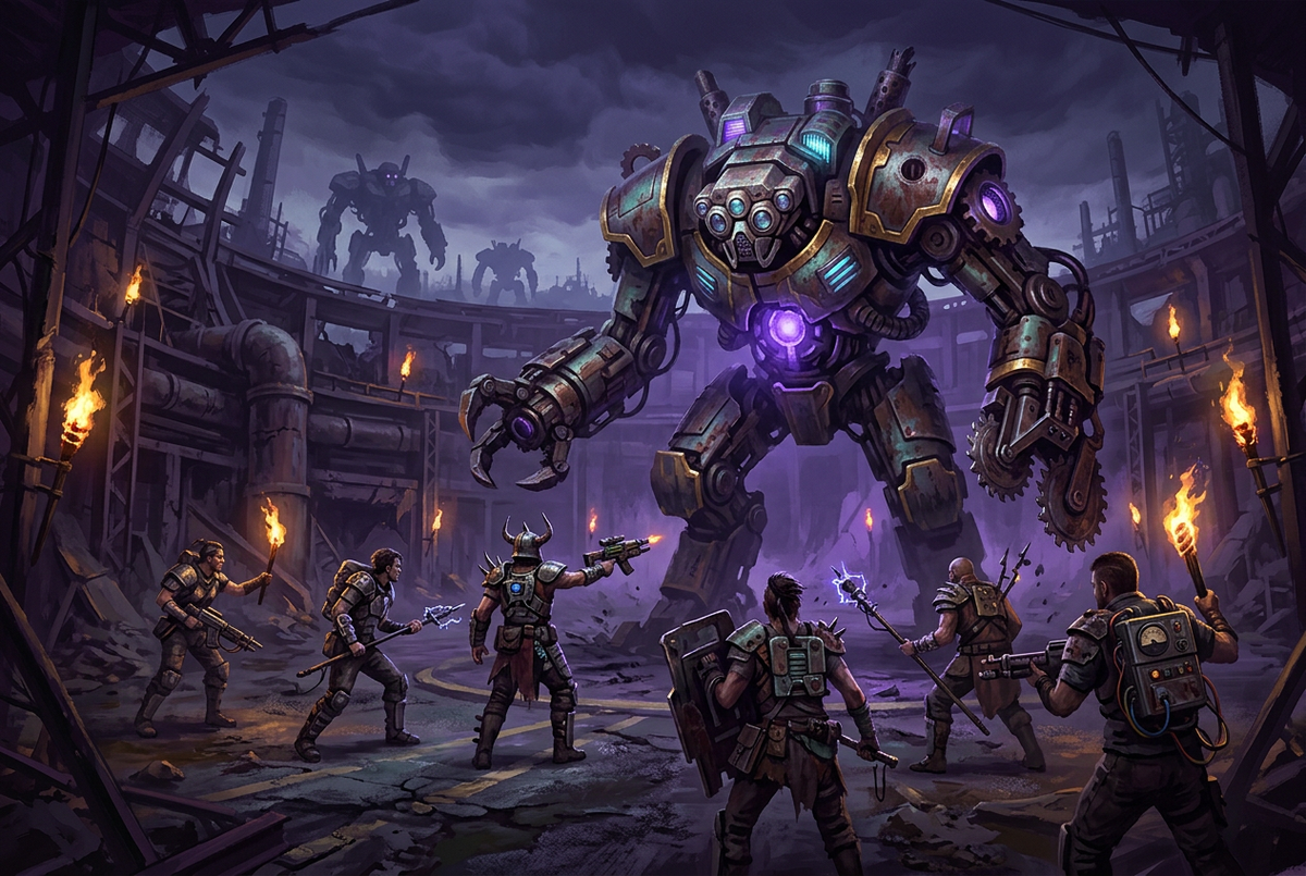 Original artwork for ARC Raiders raid and dungeon carry services at Boosting Games