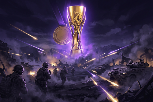 Original artwork for Call of Duty: Black Ops 7 badges and achievements services at Boosting Games
