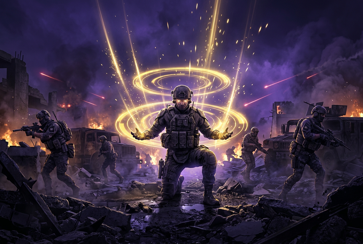 Original artwork for Call of Duty: Black Ops 7 leveling and battle pass services at Boosting Games