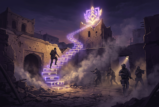 Original artwork for Counter-Strike 2 rank boost services at Boosting Games