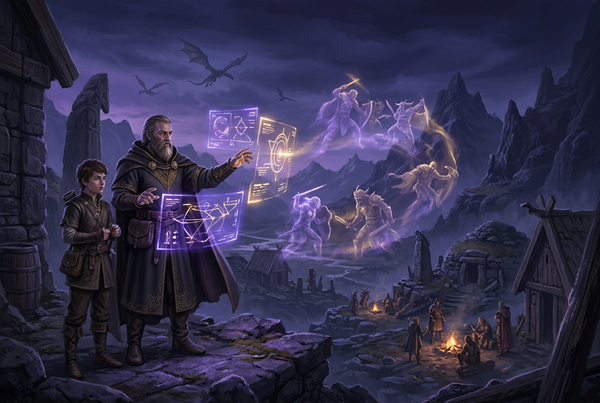 Original artwork for The Elder Scrolls Online coaching services at Boosting Games