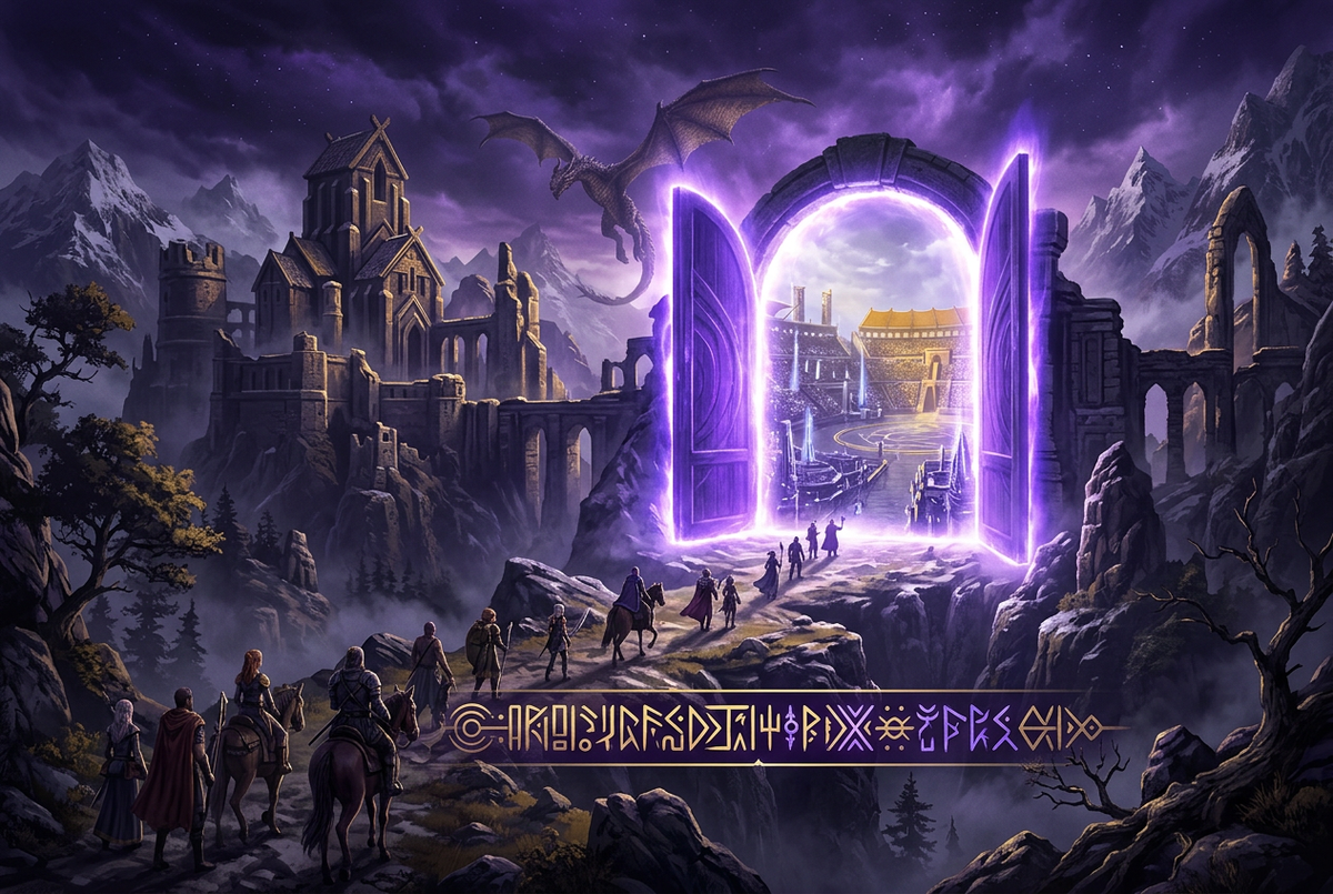 Original artwork for The Elder Scrolls Online unlock and leveling services at Boosting Games