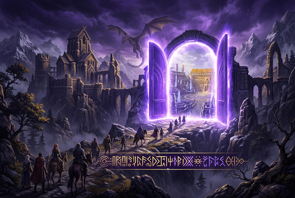 Original artwork for The Elder Scrolls Online unlock and leveling services at Boosting Games