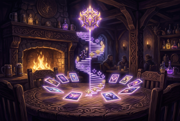 Original artwork for Hearthstone rank boost services at Boosting Games
