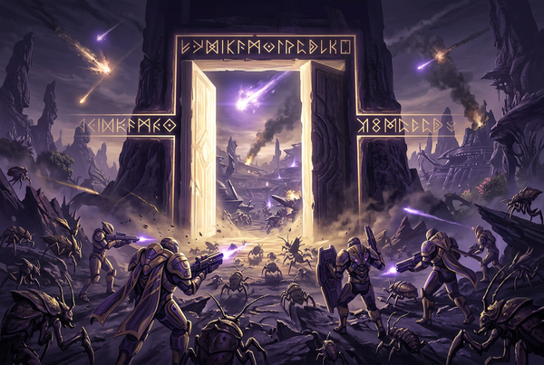 Original artwork for Helldivers 2 unlock and leveling services at Boosting Games