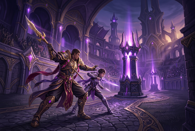 Original artwork for Honor of Kings duo with a pro services at Boosting Games