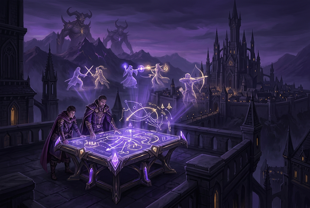 Original artwork for Lost Ark coaching services at Boosting Games