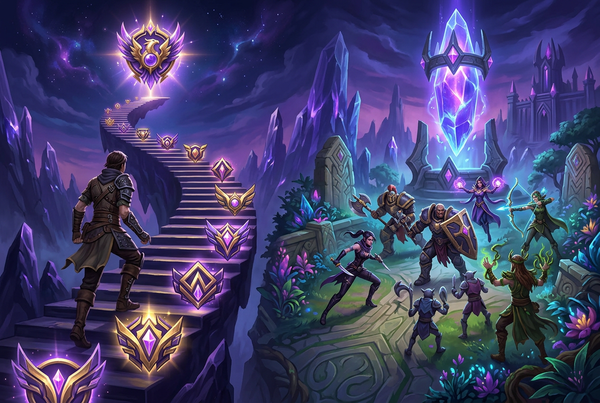 Original artwork for Mobile Legends: Bang Bang rank boost services at Boosting Games