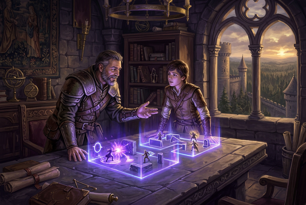 Original artwork for Old School RuneScape coaching services at Boosting Games
