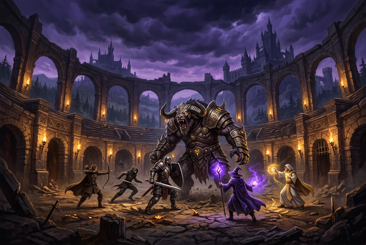 Original artwork for Old School RuneScape raid and dungeon carry services at Boosting Games