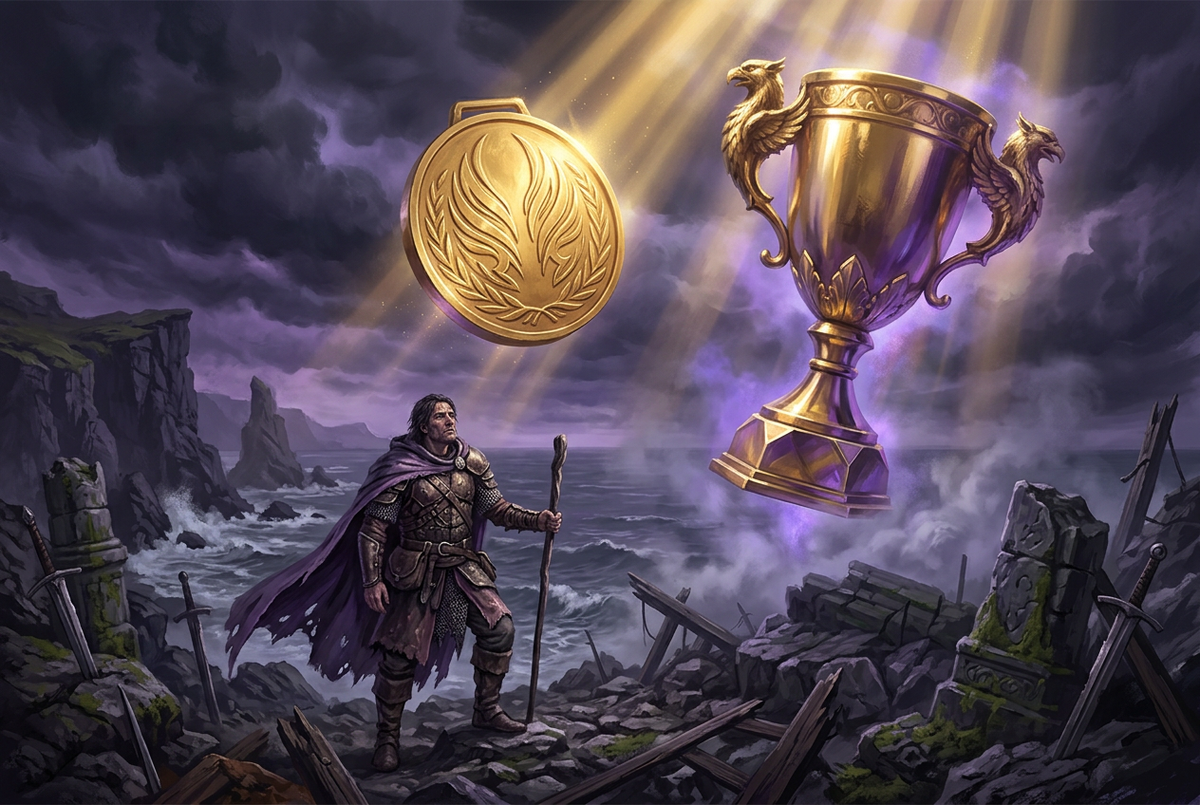 Original artwork for Path of Exile badges and achievements services at Boosting Games