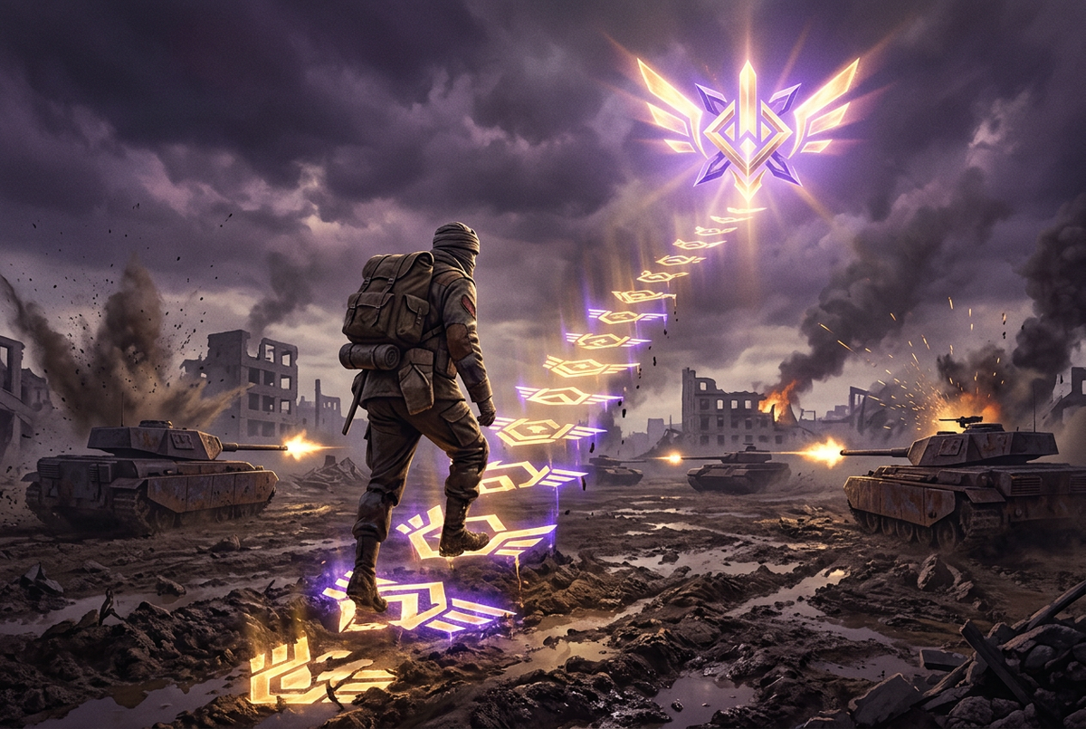 Original artwork for World of Tanks rank boost services at Boosting Games
