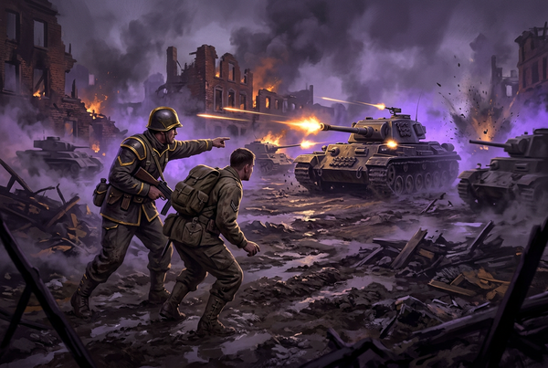 Original artwork for World of Tanks duo with a pro services at Boosting Games