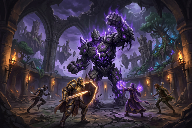 Original artwork for World of Warcraft: Midnight raid and dungeon carry services at Boosting Games