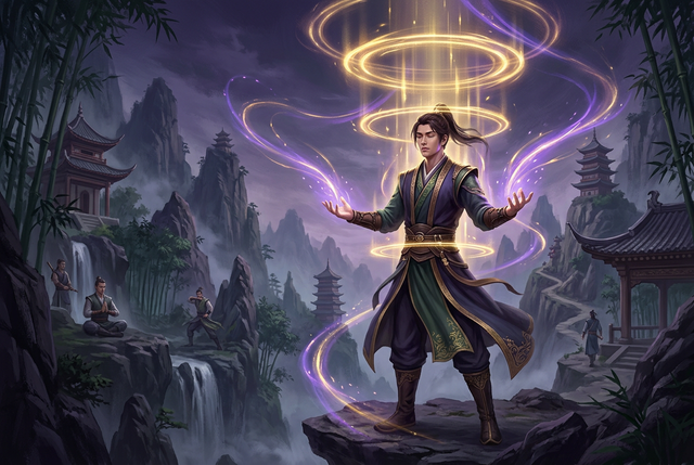 Original artwork for World of Warcraft: Mists of Pandaria Classic leveling and battle pass services at Boosting Games
